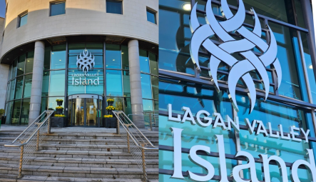 Exterior Signage for Lagan Valley Island Centre