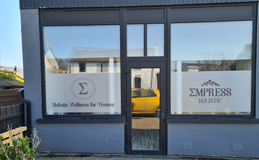 Transforming Empress Holistic with Window Graphics