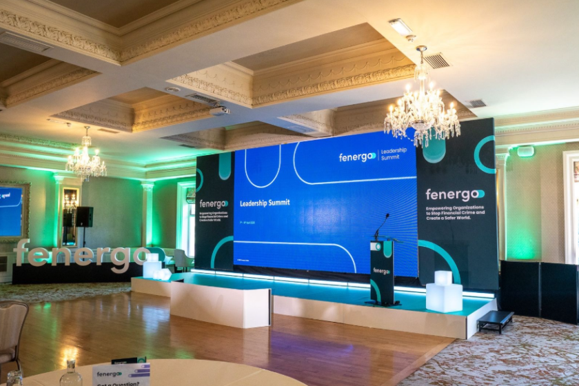 Elevating Events with Impactful Signage: Fenergo Leadership Summit