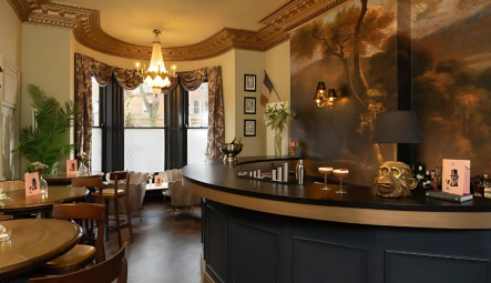 Custom Wallpaper for The Harrison Chambers of Distinction