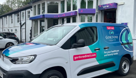 Van Wraps for Gordons Chemist