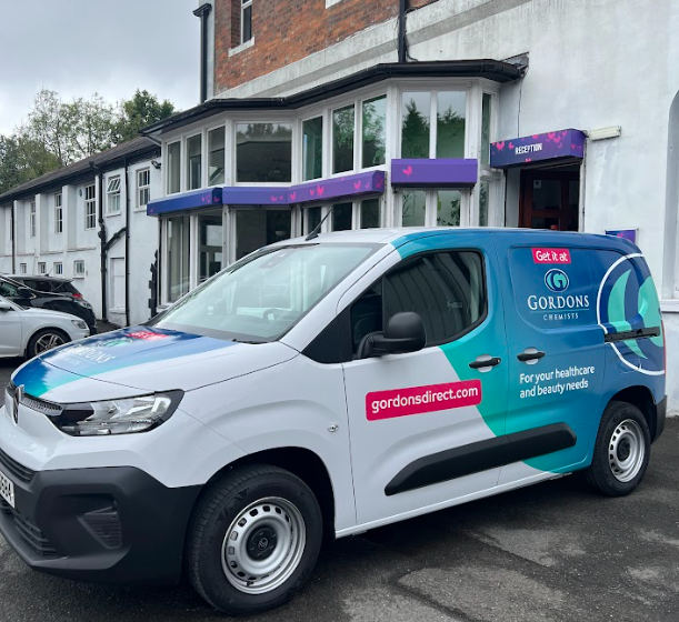 Van Wraps for Gordons Chemist