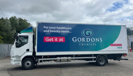 Lorry Wraps for Gordons Chemist