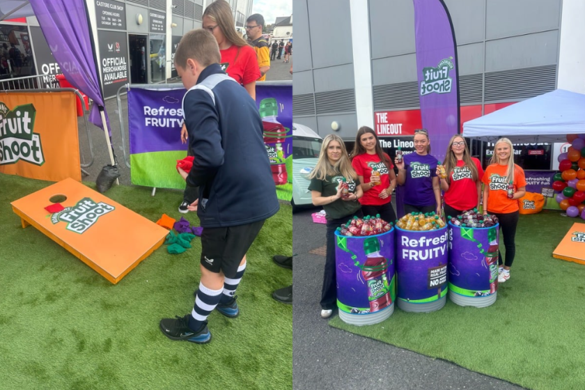 Fruit Shoot Pop-Up Activation