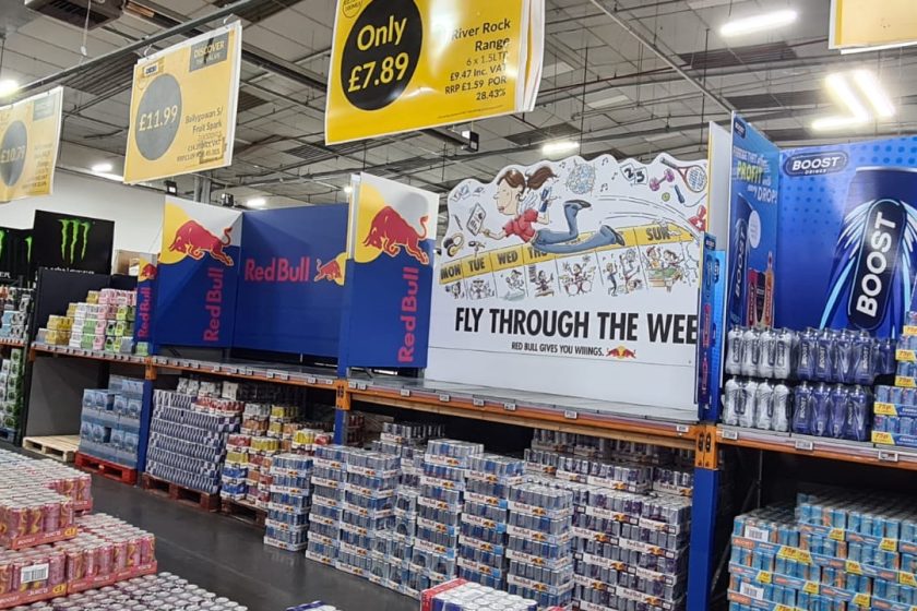 RedBull Retail Display