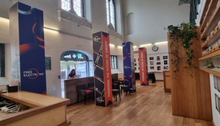 Pillar Wraps at Smock Alley Theatre, Dublin