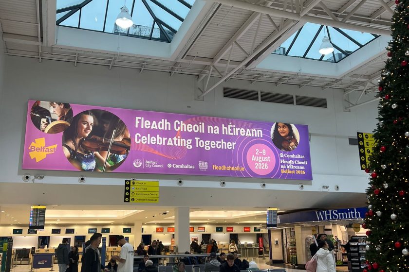 Backlit Banner for Belfast City Aiport