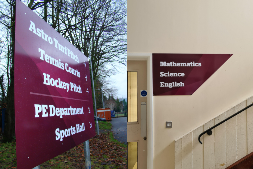 school wayfinding