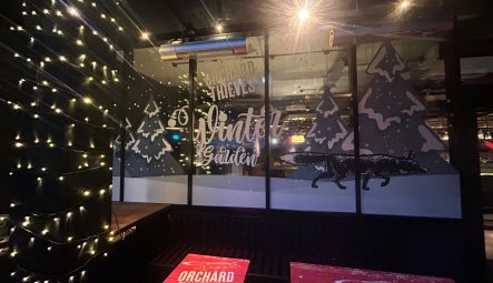 Winter Garden Display for the Foundry