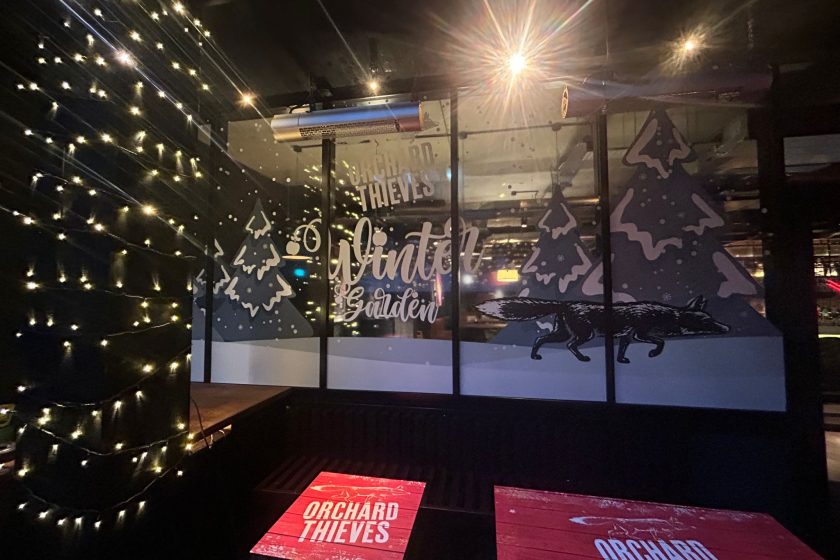 Winter Garden Display for the Foundry