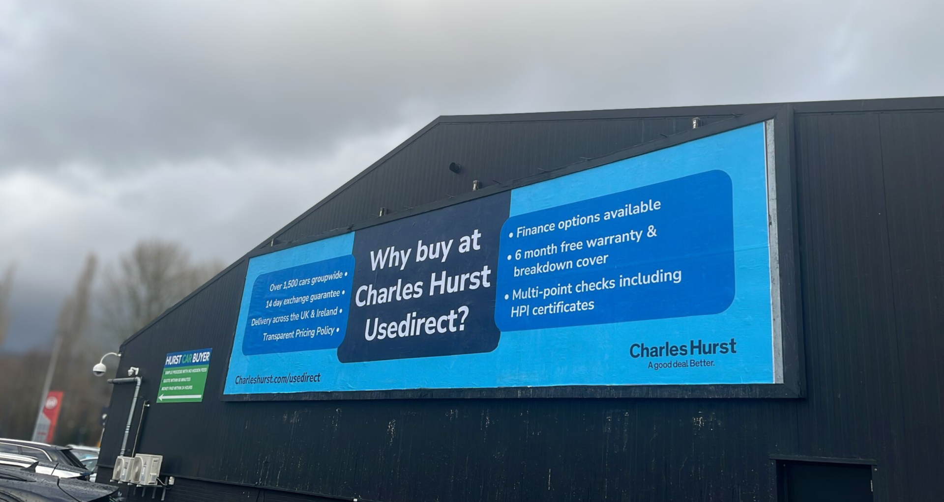 96-Sheet Billboard for Charles Hurst