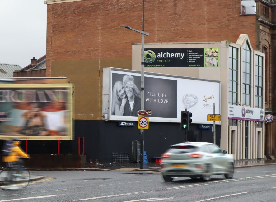 Backlit Billboards for Lunn’s
