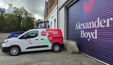 Van Wrap for Rosie’s Trust