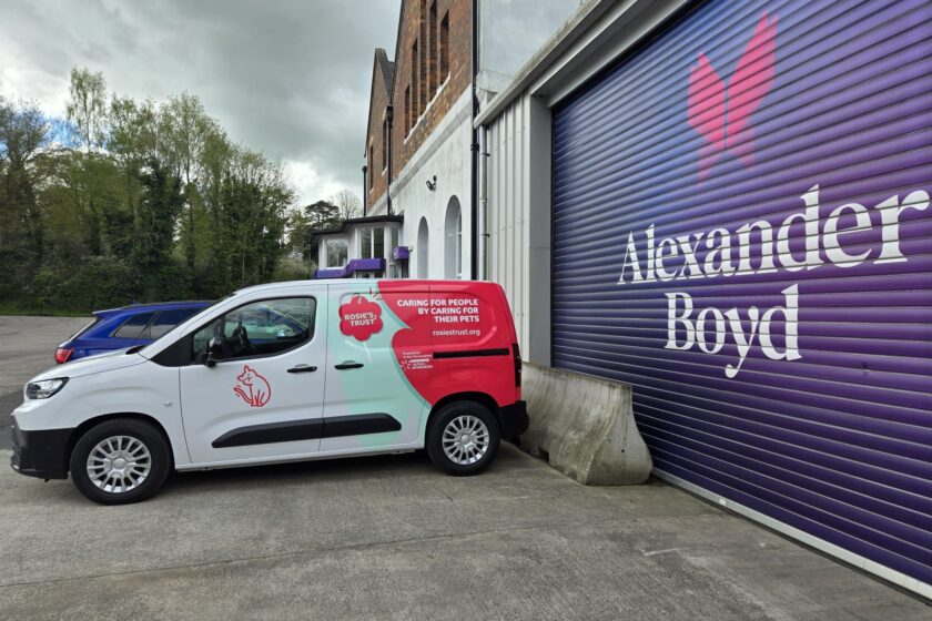 Van Wrap for Rosie’s Trust