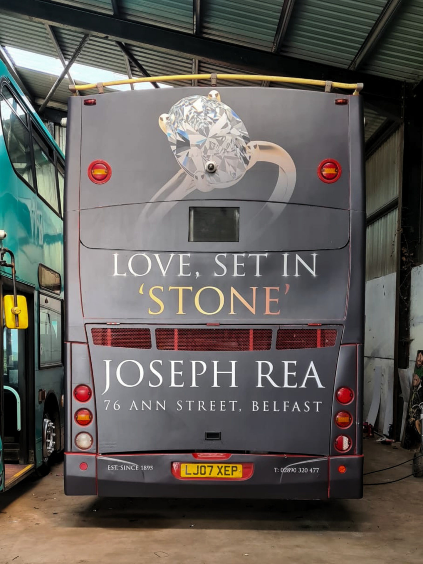 Joseph Rea Bus Rear