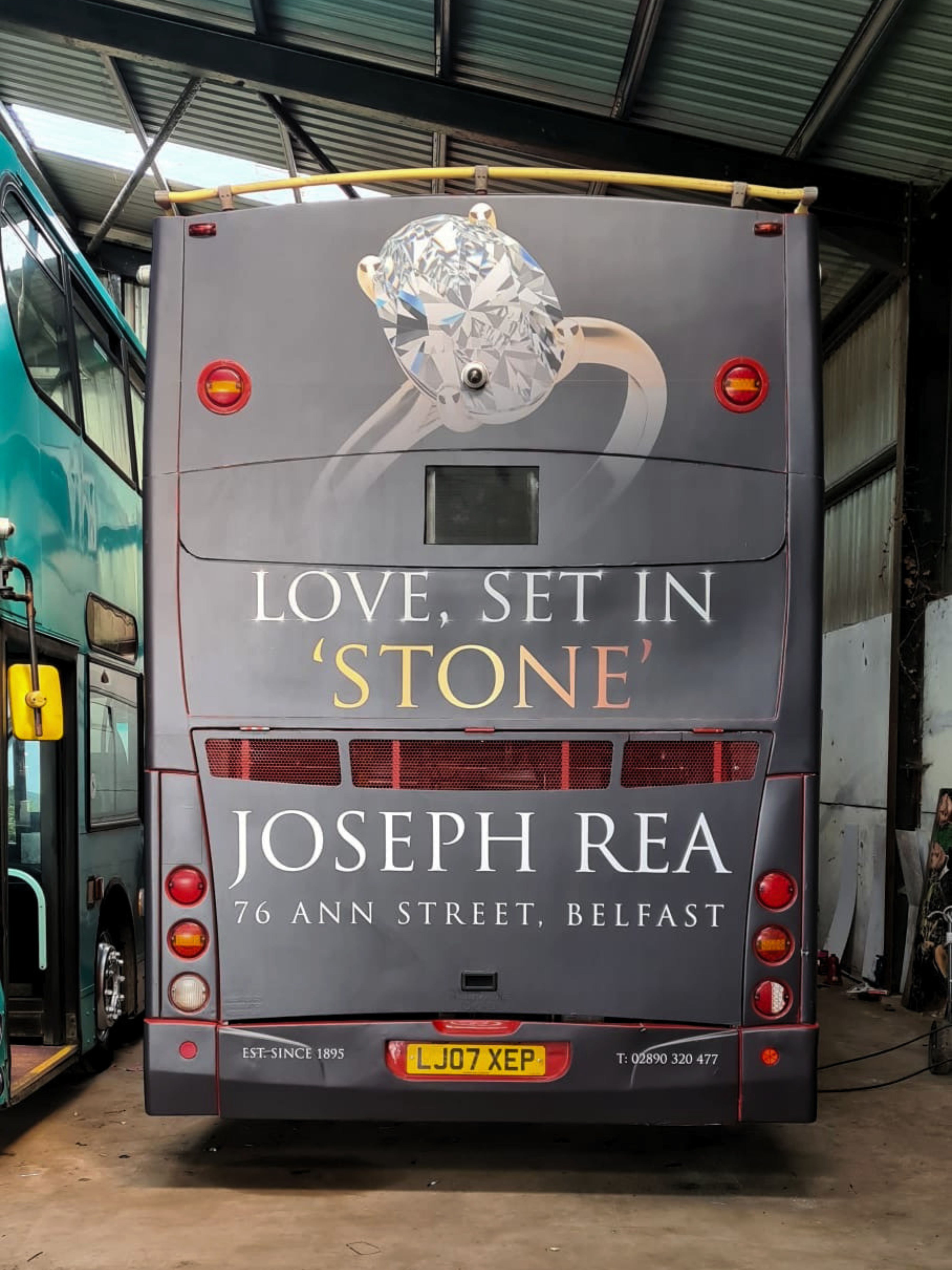 Joseph Rea Bus Rear
